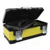 Stanley 1-95-614 Caixa de arrumação para peças pequenas/ferramentas, metal/plástico, preto/amarelo