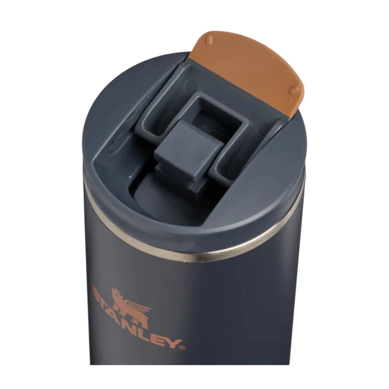 Caneca STANLEY 1913 The Transit Fliptop 0,35L azul-cinzento