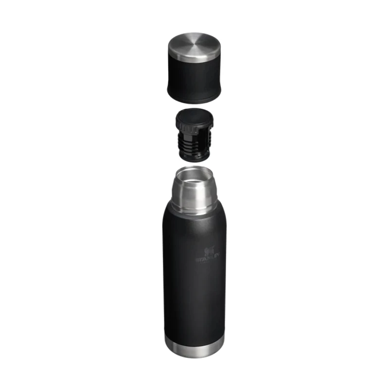 Garrafa térmica com isolamento a vácuo STANLEY Adventure To-Go 0,75L preto mate