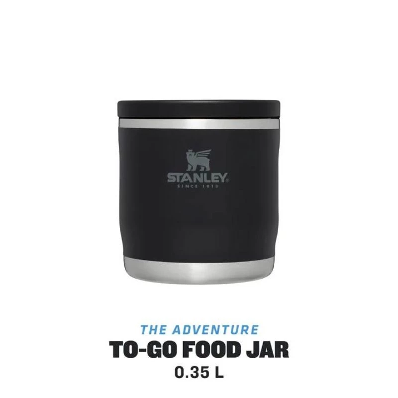 Recipiente térmico para alimentos com isolamento a vácuo STANLEY Adventure To-Go 0,35L preto