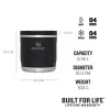 Recipiente térmico para alimentos com isolamento a vácuo STANLEY Adventure To-Go 0,35L preto