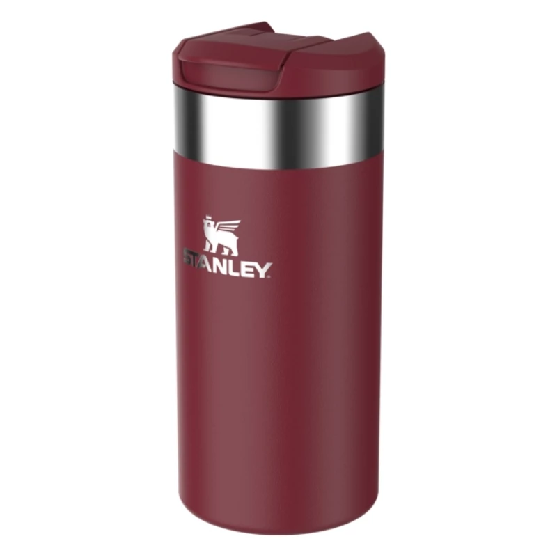 Copo térmico STANLEY AeroLight Transit 0,35L vermelho-escuro