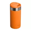Caneca STANLEY AeroLight Transit 0,35L laranja, copo de viagem com isolamento a vácuo
