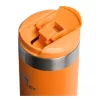 Caneca STANLEY AeroLight Transit 0,35L laranja, copo de viagem com isolamento a vácuo