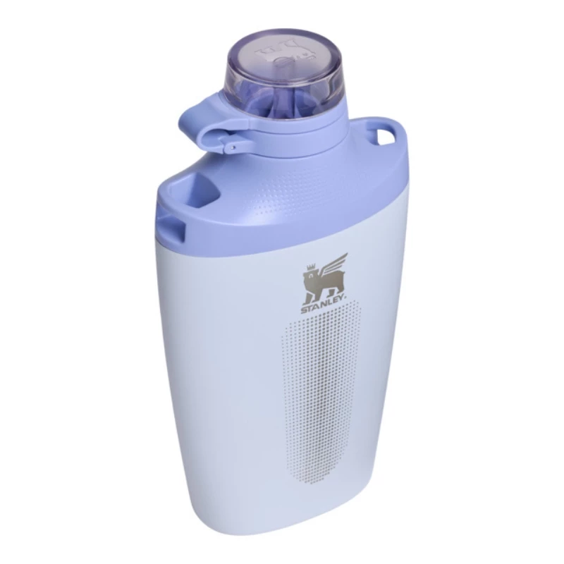 Garrafa isotérmica STANLEY Cross Bottle 0,68L com alça de ombro, azul-claro