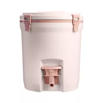 Jarra de água STANLEY Fast-Flow 7,5L rosa-claro garrafa térmica com isolamento a vácuo