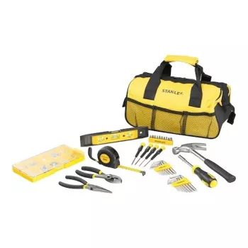 Conjunto de ferramentas Stanley FatMax de 16 peças em bolsa amarela com abertura