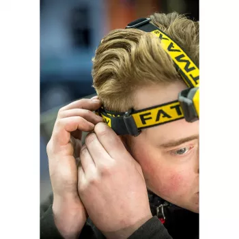 Lanterna frontal Stanley FATMAX 200 LM AAA - preto/amarelo