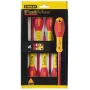 Stanley FATMAX Conjunto isolado de 6 peças de chaves de fenda planas e Phillips