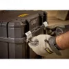 Mala rígida para ferramentas Stanley FATMAX PRO-STACK, 22L, IP54, preta com detalhes amarelos