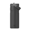 Garrafa térmica STANLEY IceFlow Bottle Flip Straw 2.0 0,47L preta com palhinha