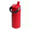Garrafa térmica STANLEY IceFlow Bottle Flip Straw 2.0 0,47L vermelho-escuro com palhinha