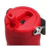 Garrafa térmica STANLEY IceFlow Bottle Flip Straw 2.0 0,47L vermelho-escuro com palhinha