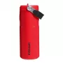 Garrafa térmica STANLEY IceFlow Bottle Flip Straw 2.0 0,47L vermelho-escuro com palhinha