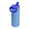 Garrafa térmica STANLEY IceFlow Bottle Flip Straw 2.0 0,47L azul-claro com palhinha