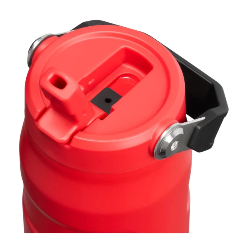 Garrafa térmica STANLEY IceFlow Bottle Flip Straw 2.0 0,71L vermelho-escuro com palhinha