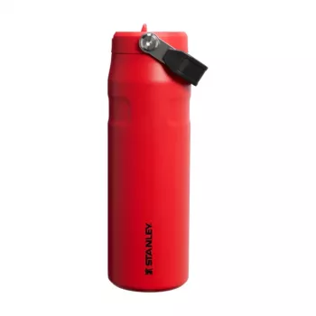 Garrafa térmica STANLEY IceFlow Bottle Flip Straw 2.0 0,71L vermelho-escuro com palhinha