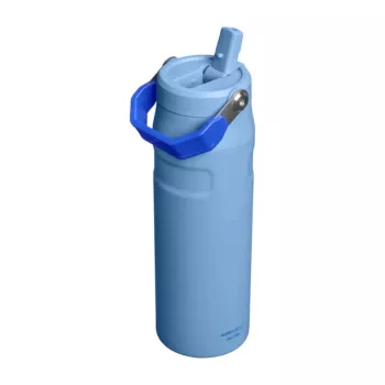 Garrafa térmica STANLEY IceFlow Bottle Flip Straw 2.0 0,71L azul-claro com palhinha