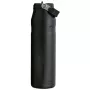 STANLEY IceFlow Bottle Flip Straw 2.0 1,06L garrafa térmica preta com palhinha