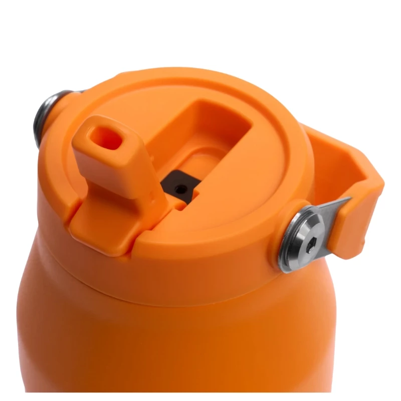 Garrafa térmica STANLEY IceFlow Bottle Flip Straw 2.0 1,06L laranja - tampa com palhinha flip à prova de fugas, garrafa térmica de aço inoxidável com isolamento a vácuo de parede dupla