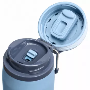 Garrafa STANLEY Iceflow Twist Flip 0,47L Indigo copo térmico