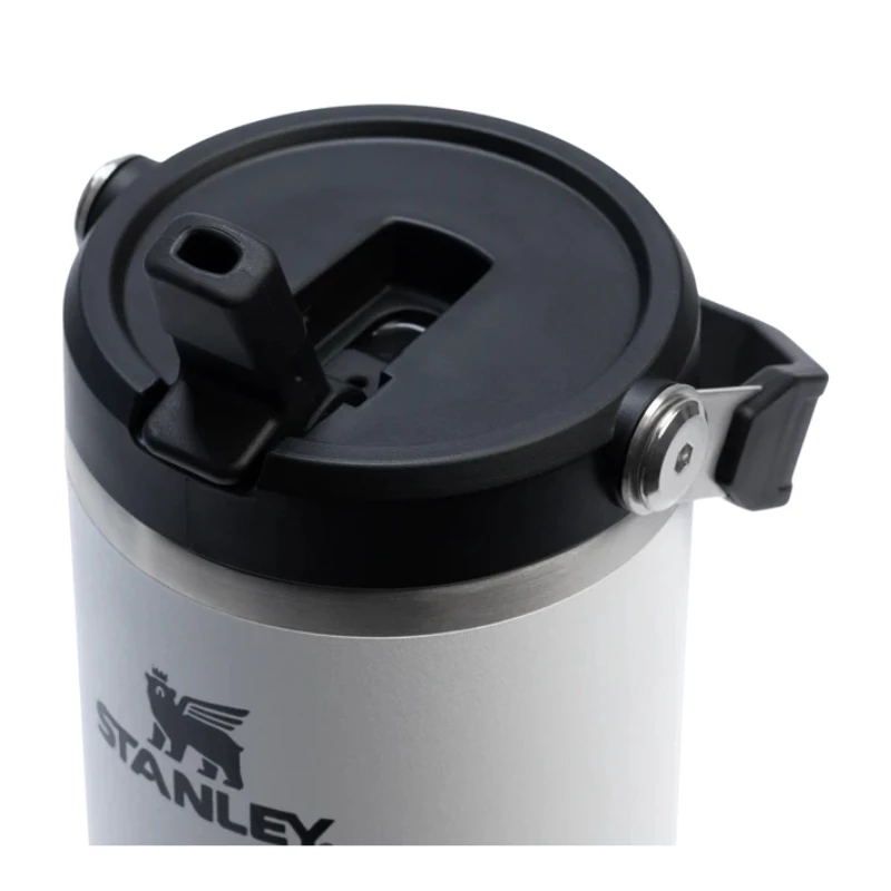 Caneca STANLEY IceFlow Flip Straw 2.0 0,89L branco-giz