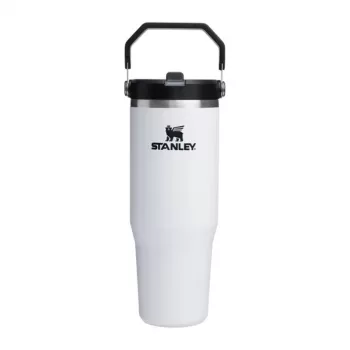 Caneca STANLEY IceFlow Flip Straw 2.0 0,89L branco-giz