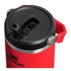 Caneca térmica STANLEY IceFlow Flip Straw 2.0 0,89L vermelho-escuro