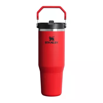 Caneca térmica STANLEY IceFlow Flip Straw 2.0 0,89L vermelho-escuro