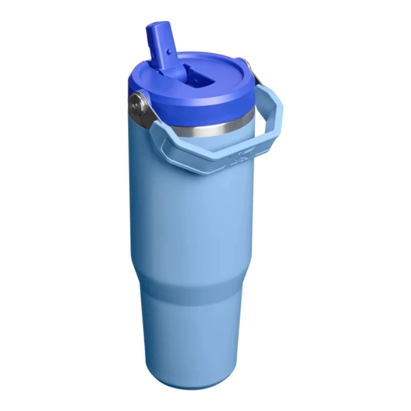 Caneca STANLEY IceFlow Flip Straw 2.0 0,89L azul-claro