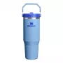 Caneca STANLEY IceFlow Flip Straw 2.0 0,89L azul-claro