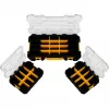 STANLEY PRO-STACK Conjunto de organizadores de 3 peças Preto/Transparente