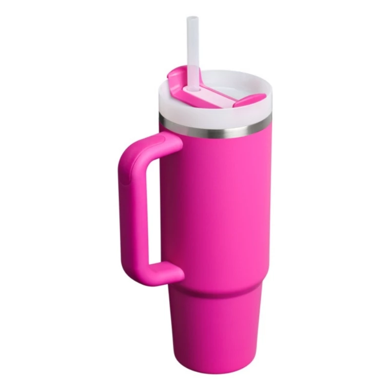 Copo STANLEY Quencher H2.0 FlowState 0,89L fúcsia com palhinha