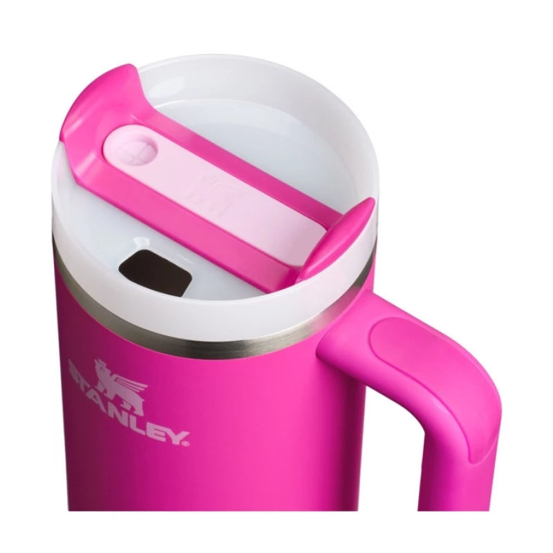 Copo STANLEY Quencher H2.0 FlowState 0,89L fúcsia com palhinha