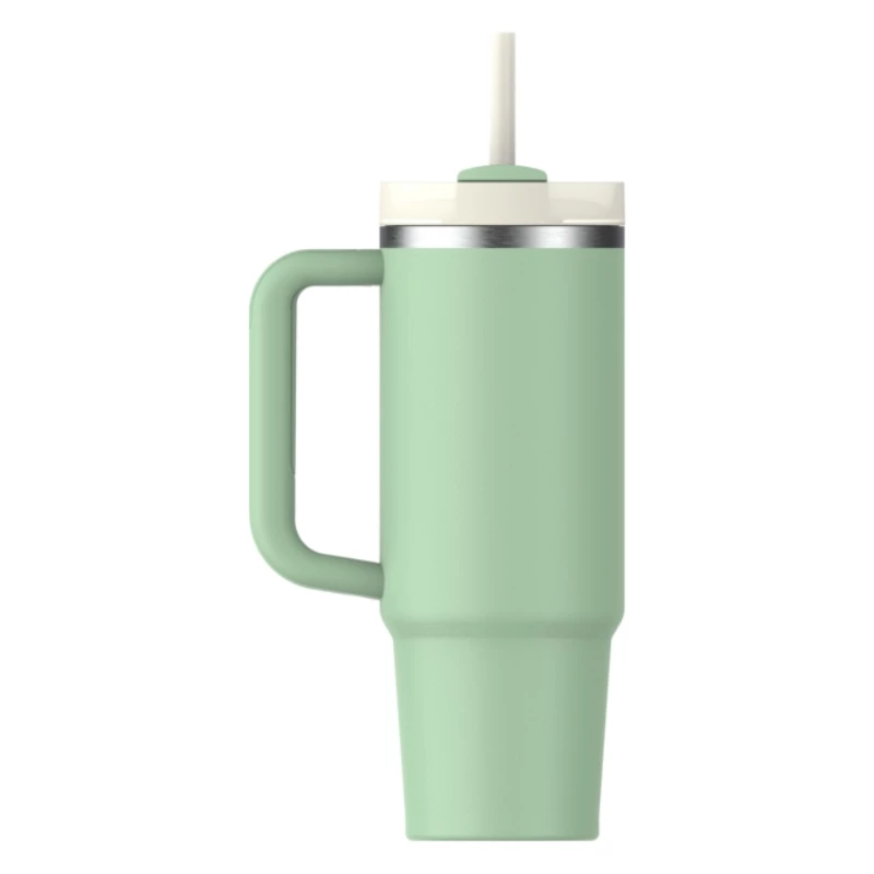 Copo STANLEY Quencher H2.0 FlowState com palhinha 0,89L pistácio