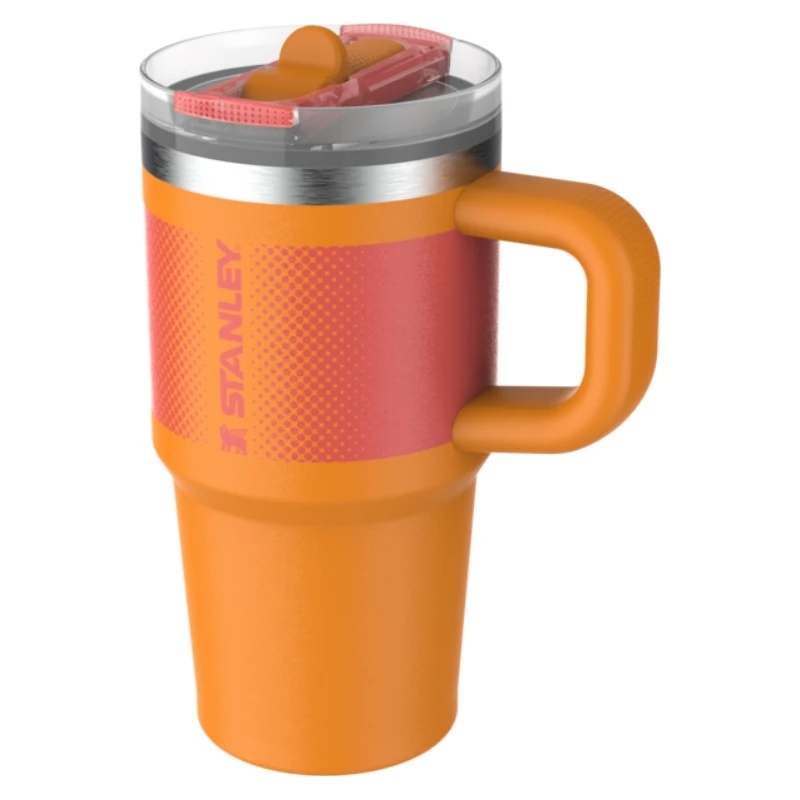 Copo STANLEY Quencher ProTour Flip Straw 0,59L laranja
