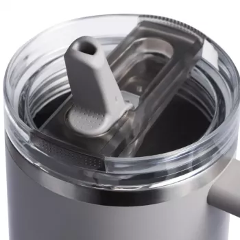 Garrafa de água STANLEY Quencher ProTour Flip Straw 1,18L cinzento-claro