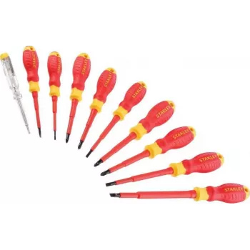 STANLEY STHT60032-0 Conjunto de 6 chaves de fendas e Phillips com cabos ergonómicos de duas componentes