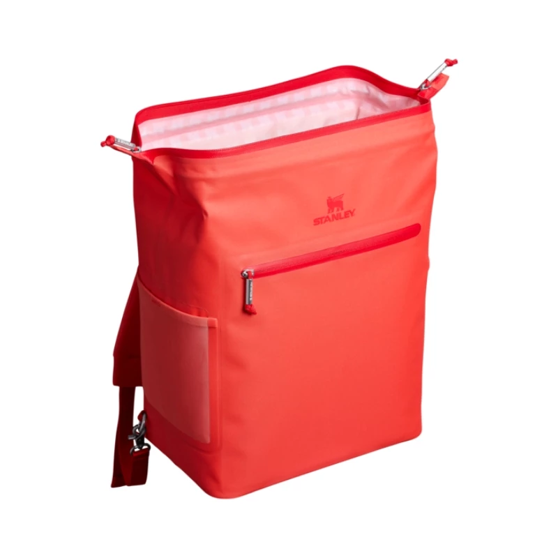 STANLEY mochila térmica The All-Day Madeleine Midi 13,2L vermelho-coral-laranja
