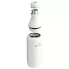 Garrafa STANLEY The All Day Slim Bottle 0,35L creme brilhante em aço inoxidável com isolamento a vácuo