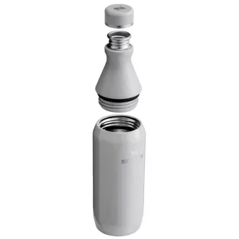 STANLEY The All Day Slim Bottle 0,35L garrafa térmica cinzento-claro brilhante