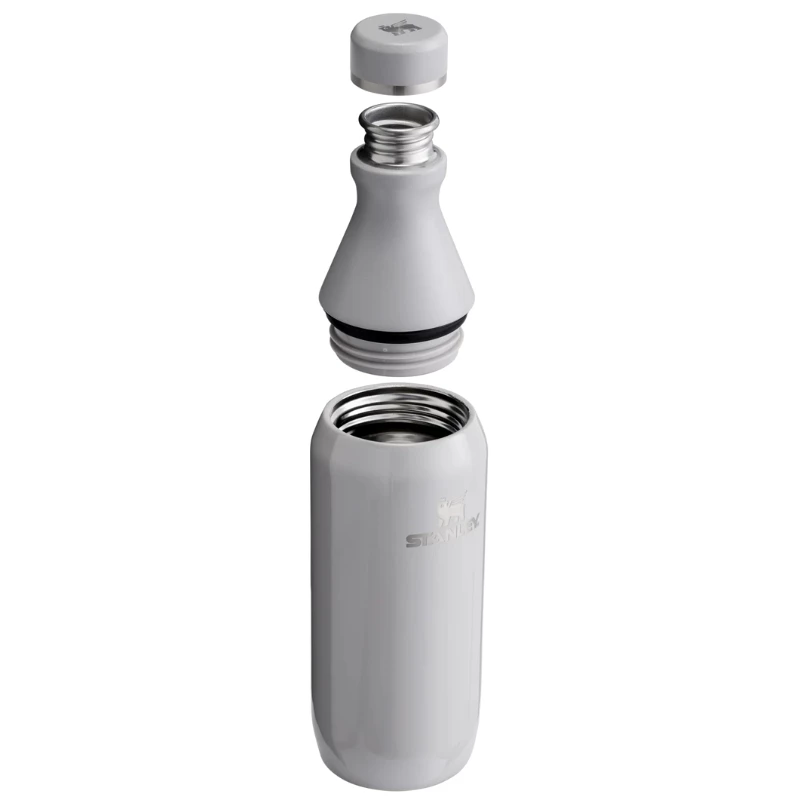 STANLEY The All Day Slim Bottle 0,35L garrafa térmica cinzento-claro brilhante