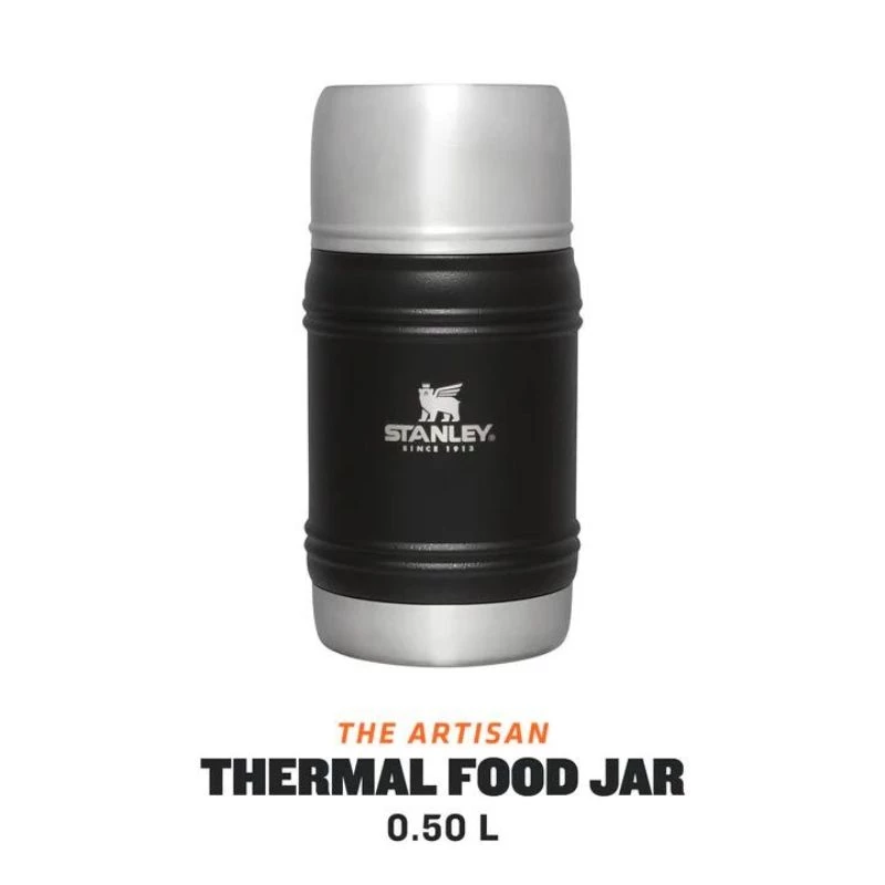 STANLEY The Artisan recipiente térmico para alimentos 0,5 L, Black