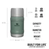 STANLEY recipiente térmico The Artisan 0,5L verde
