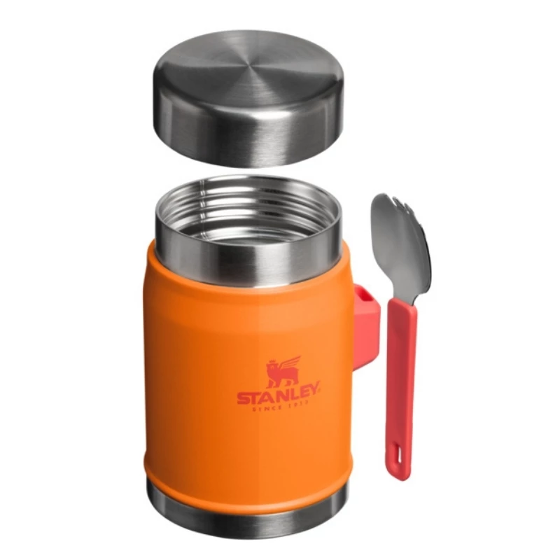 STANLEY The Legendary Food Jar + Spork 0,4L laranja