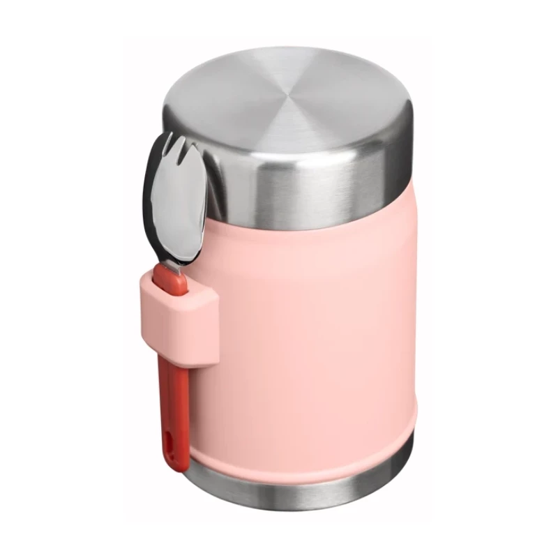 Recipiente térmico STANLEY The Legendary Food Jar + Spork 0,4L Peach Pink