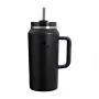 Copo STANLEY The Quencher H2.0 FlowState 1,9L preto com palhinha