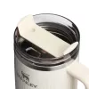 Caneca STANLEY The Quencher H2.0 Fluted Tumbler 1,18L Glossy Cream com palhinha