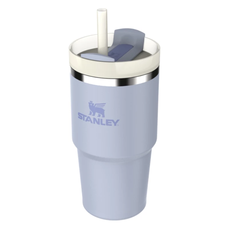 Copo STANLEY The Quencher H2.O FlowState 0,59L azul-claro com palhinha