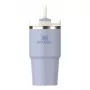 Copo STANLEY The Quencher H2.O FlowState 0,59L azul-claro com palhinha